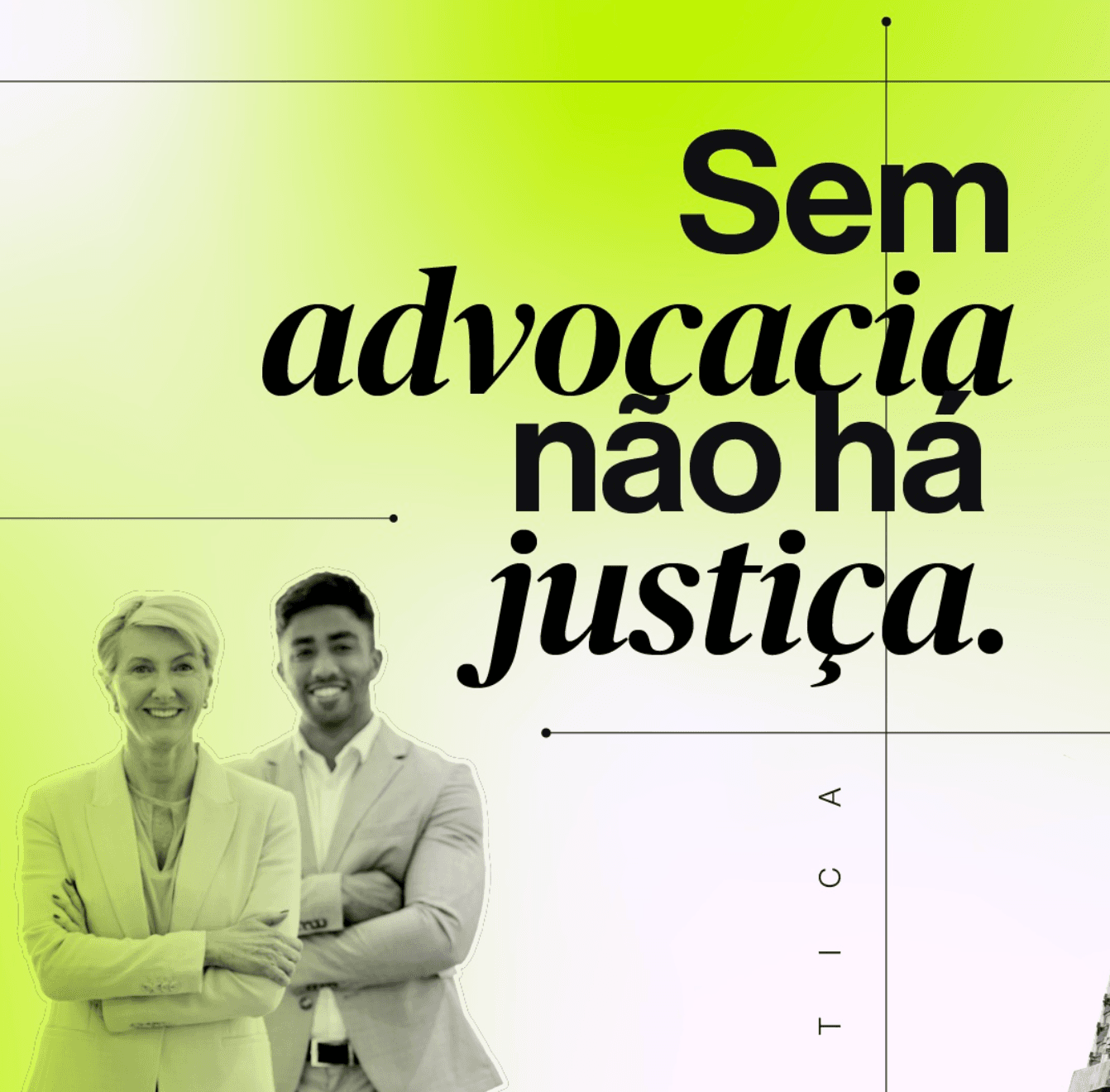 CAMPANHA DE VALORIZAÇÃO DA ADVOCACIA | Sem advocacia não há justiça ⚖️