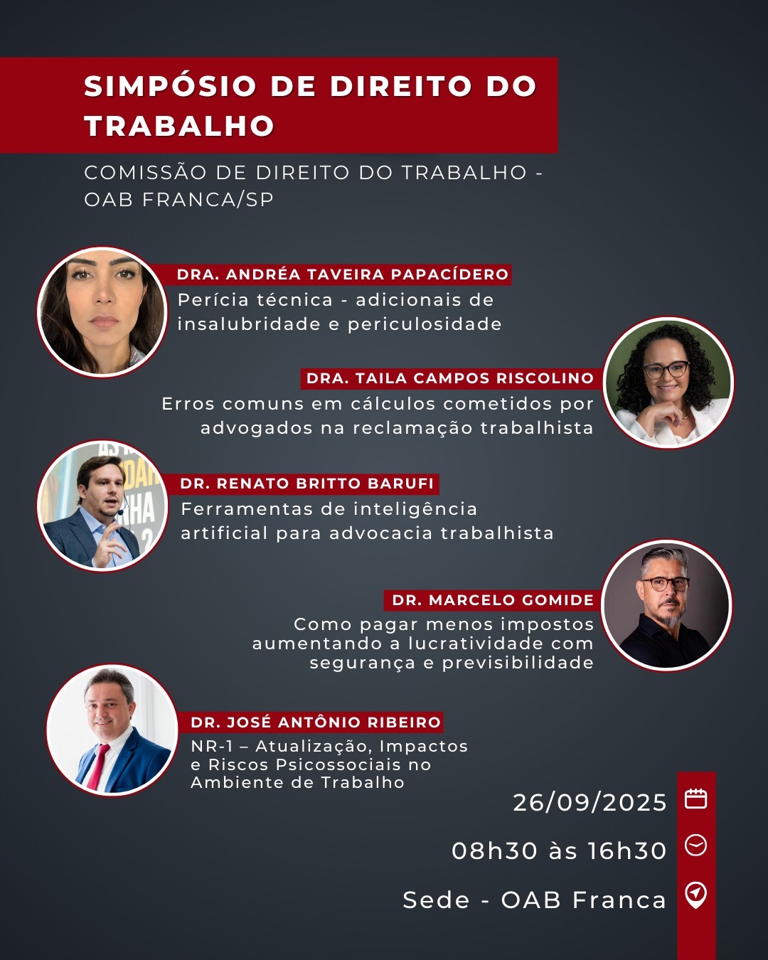 SIMPÓSIO DE DIREITO DO TRABALHO